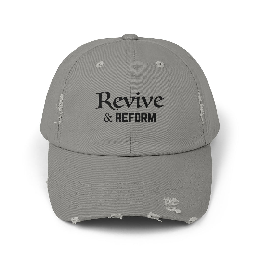 Revive & Reform Distressed Hat