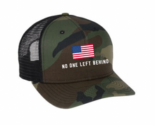Load image into Gallery viewer, No One Left Behind - Patriot Trucker Hat
