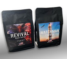 Load image into Gallery viewer, Watchman Coffee | Dark Roast 12oz Bag
